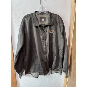 ScentLok‎ Classic Mens Full Zip Hunting Jacket Olive Green Style 1110 Size Large
